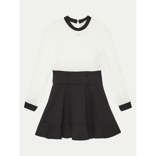 TWINSET Sukienka codzienna 242GJ2113 Czarny Regular Fit ze sklepu MODIVO w kategorii Sukienki dziewczęce - zdjęcie 183639457