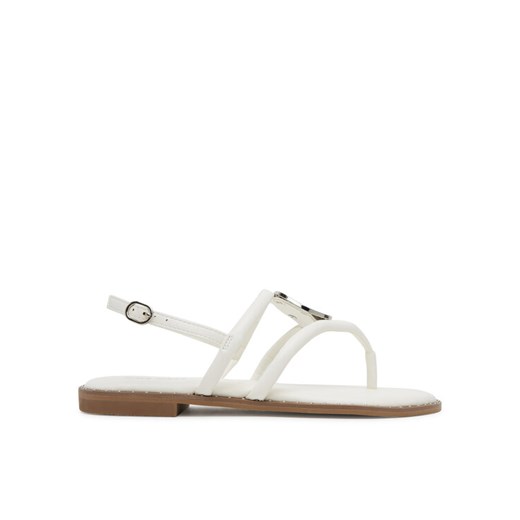 Nine West Sandały 123AL1754 Biały ze sklepu MODIVO w kategorii Sandały damskie - zdjęcie 183639465