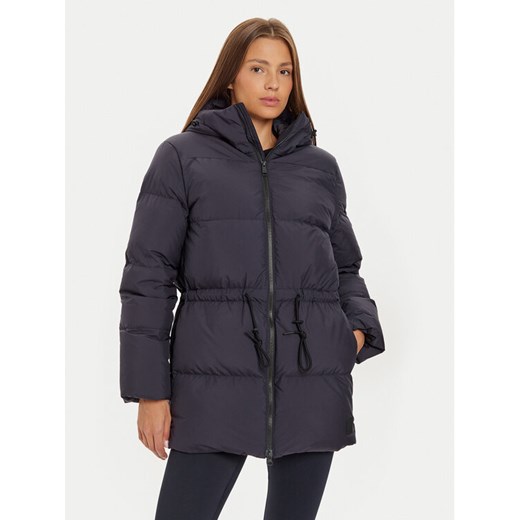 Jack Wolfskin Kurtka puchowa Kirschallee A60213 Granatowy Regular Fit ze sklepu MODIVO w kategorii Kurtki damskie - zdjęcie 183639515