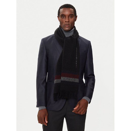 Tommy Hilfiger Szalik Corporate AM0AM12832 Czarny ze sklepu MODIVO w kategorii Szaliki męskie - zdjęcie 183639557
