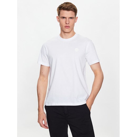 Trussardi T-Shirt 52T00735 Biały Regular Fit ze sklepu MODIVO w kategorii T-shirty męskie - zdjęcie 183639627
