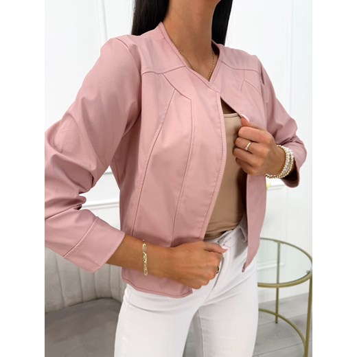 Bluza damska Modnakiecka.pl ze skóry ekologicznej