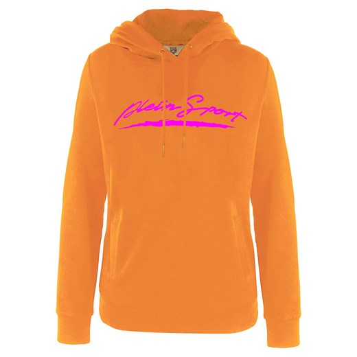Plein Sport Bluza w kolorze pomarańczowym ze sklepu Limango Polska w kategorii Bluzy męskie - zdjęcie 183642507