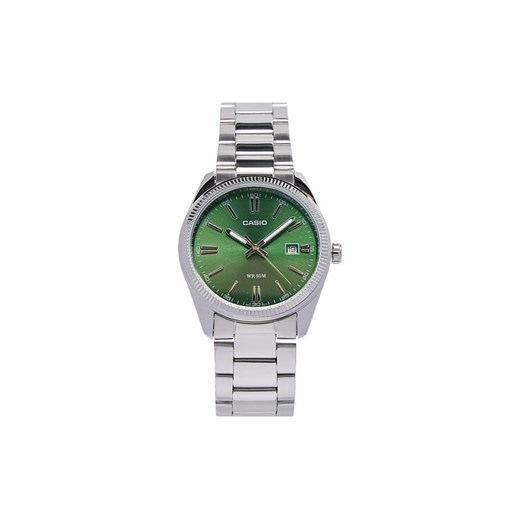 Zegarek Casio MTP-1302PD-3AVEF Srebrny ze sklepu eobuwie.pl w kategorii Zegarki - zdjęcie 183643885