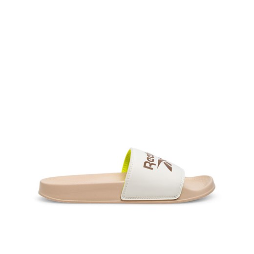 Klapki Reebok FULGERE SLIDE 100063325 Écru ze sklepu eobuwie.pl w kategorii Klapki damskie - zdjęcie 183643925