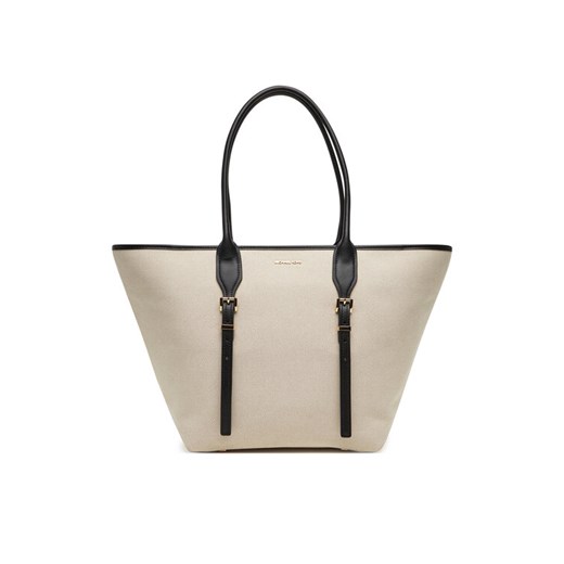 Torebka MICHAEL Michael Kors 30S5G9OT7C Beżowy ze sklepu eobuwie.pl w kategorii Torby Shopper bag - zdjęcie 183643939