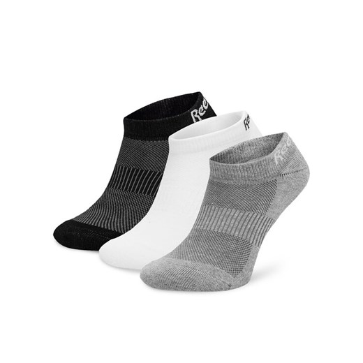 Zestaw 3 par niskich skarpet unisex Reebok R0356-SS24 (3-pack) Kolorowy ze sklepu eobuwie.pl w kategorii Skarpetki damskie - zdjęcie 183643989