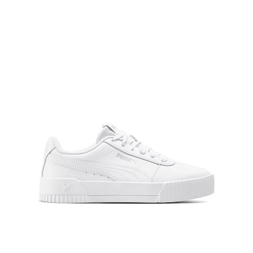 Sneakersy Puma Carina L Jr 370677 19 Biały ze sklepu eobuwie.pl w kategorii Buty sportowe damskie - zdjęcie 183644045