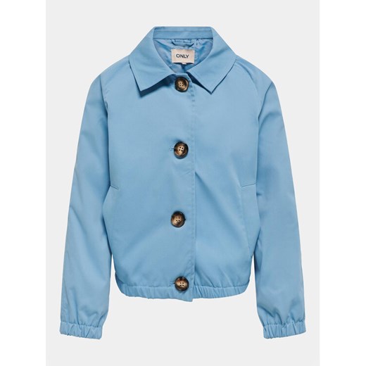 Kids ONLY Kurtka przejściowa Eja 15310828 Błękitny Regular Fit ze sklepu MODIVO w kategorii Kurtki dziewczęce - zdjęcie 183645406