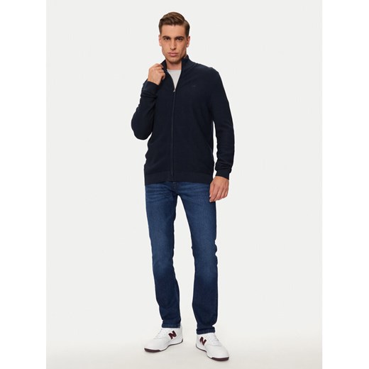 Mustang Sweter Escondido 1015476 Granatowy Regular Fit ze sklepu MODIVO w kategorii Swetry męskie - zdjęcie 183645445