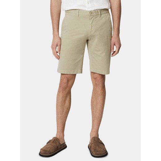 Marc O'Polo Szorty materiałowe M23 0029 15036 Beżowy Regular Fit ze sklepu MODIVO w kategorii Spodenki męskie - zdjęcie 183645448