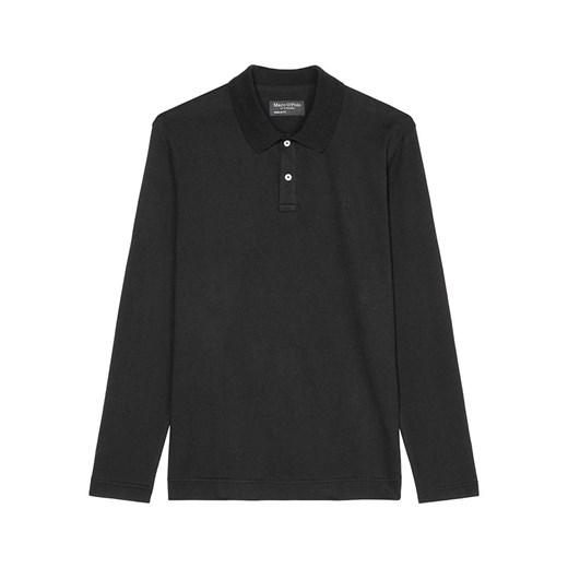 Marc O´Polo Koszulka polo w kolorze czarnym ze sklepu Limango Polska w kategorii T-shirty męskie - zdjęcie 183647626