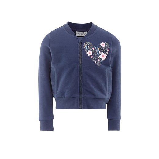 happy girls by Eisend Bluza w kolorze granatowym ze sklepu Limango Polska w kategorii Bluzy dziewczęce - zdjęcie 183648367