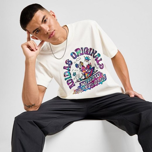ADIDAS T-SHIRT MELLOW TEE WHT ze sklepu JD Sports  w kategorii T-shirty męskie - zdjęcie 183648546