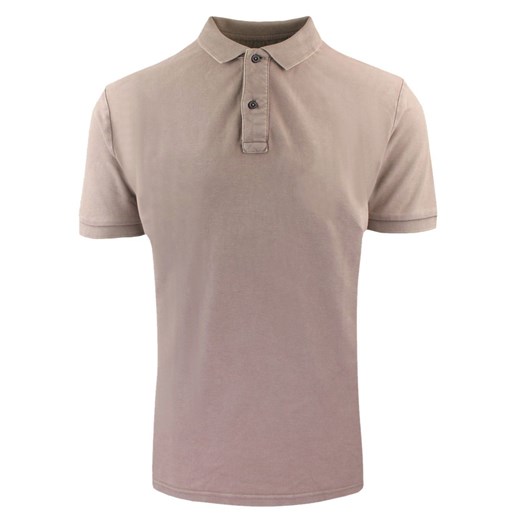 Koszulka Polo, Męska - Adriano Guinari - Kolor Kawy z Mlekiem TSADGSS25poloCHAMPAGNE ze sklepu JegoSzafa.pl w kategorii T-shirty męskie - zdjęcie 183648568
