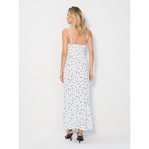 Sinsay - Sukienka maxi w kwiaty - wielobarwny Sinsay XS Sinsay