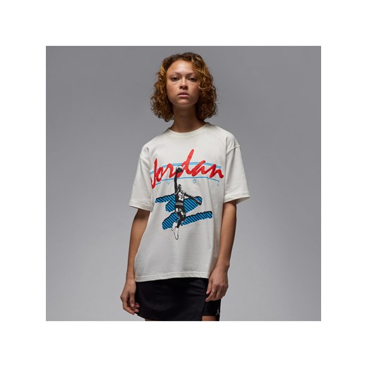 Damski T-shirt z nadrukiem Jordan MVP - Biel ze sklepu Nike poland w kategorii T-shirty męskie - zdjęcie 183650767