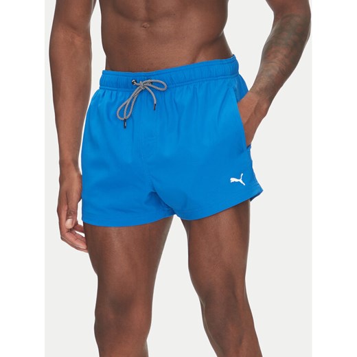 Puma Szorty kąpielowe 907658 Niebieski Regular Fit ze sklepu MODIVO w kategorii Kąpielówki - zdjęcie 183652298