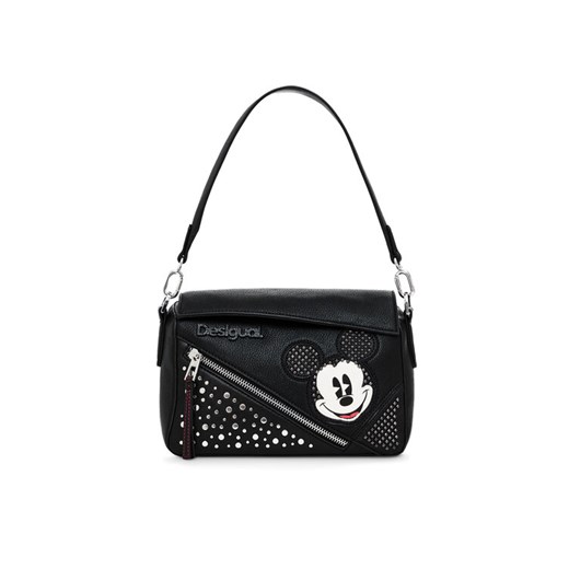 Desigual Torebka Mickey Studstyle Phuk 24WAXP71 Czarny ze sklepu MODIVO w kategorii Listonoszki - zdjęcie 183652347