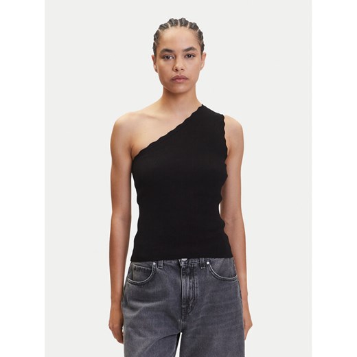 JDY Top Nanna 15351420 Czarny Slim Fit ze sklepu MODIVO w kategorii Bluzki damskie - zdjęcie 183652389