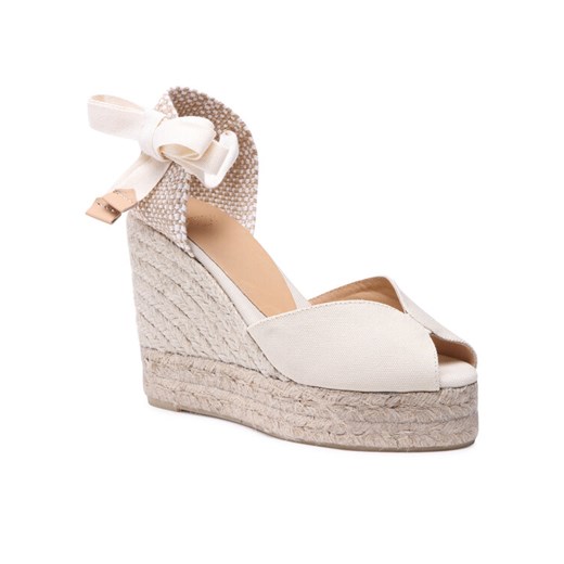 Castañer Espadryle Bilina/8ed/001 023004-203 Biały ze sklepu MODIVO w kategorii Espadryle damskie - zdjęcie 183652449