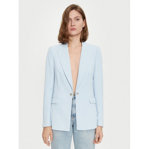 TWINSET Marynarka 241TP2170 Błękitny Regular Fit ze sklepu MODIVO w kategorii Marynarki damskie - zdjęcie 183652465
