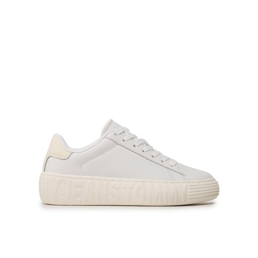 Tommy Jeans Sneakersy Tjw New Cupsole Leather Lc EN0EN02212 Écru Tommy Jeans 39 MODIVO