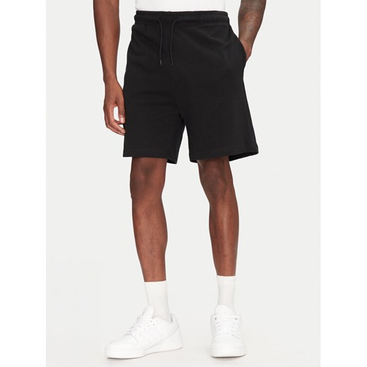 Jack&Jones Szorty sportowe Gordon 12268448 Czarny Regular Fit M MODIVO