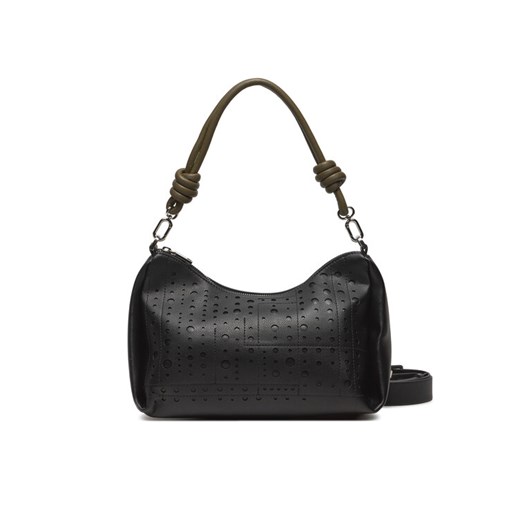 Desigual Torebka Bloomer Mayari 24WAXPAB Czarny ze sklepu MODIVO w kategorii Torebki hobo - zdjęcie 183652527