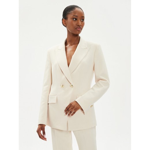 JOOP! Marynarka 58 JW243J170 30043070 Beżowy Slim Fit ze sklepu MODIVO w kategorii Marynarki damskie - zdjęcie 183652637