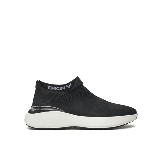 DKNY Sneakersy Zhavia Slip On K3465234 Czarny ze sklepu MODIVO w kategorii Buty sportowe damskie - zdjęcie 183652856