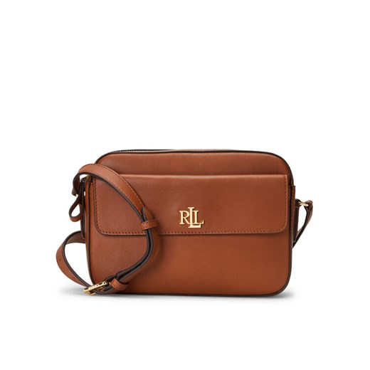 Lauren Ralph Lauren Torebka Marcy 431926645003 Brązowy ze sklepu MODIVO w kategorii Listonoszki - zdjęcie 183652927