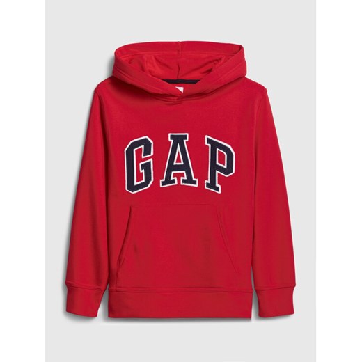 Gap Bluza 516663-03 Czerwony Regular Fit ze sklepu MODIVO w kategorii Bluzy chłopięce - zdjęcie 183652988