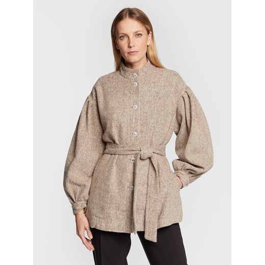 Bruuns Bazaar Kurtka przejściowa Bergenia Maddi BBW3157 Beżowy Relaxed Fit ze sklepu MODIVO w kategorii Kurtki damskie - zdjęcie 183653026