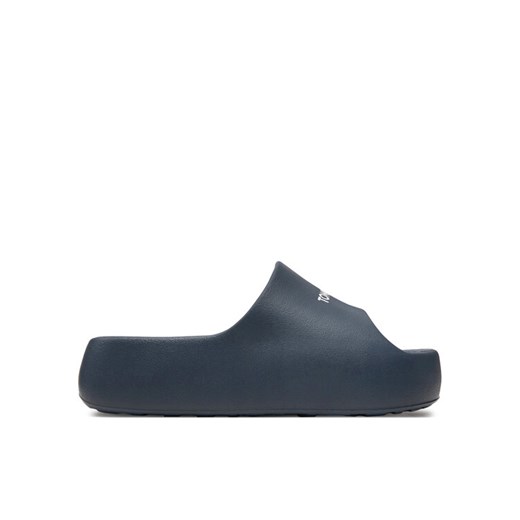 Tommy Jeans Klapki Tjw Chunky Flatform Slide EN0EN02454 Granatowy Tommy Jeans 41 MODIVO