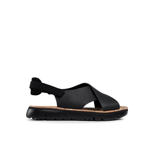 Sandały Camper Oruga Sandal K200157-022 Czarny ze sklepu eobuwie.pl w kategorii Sandały damskie - zdjęcie 183653115