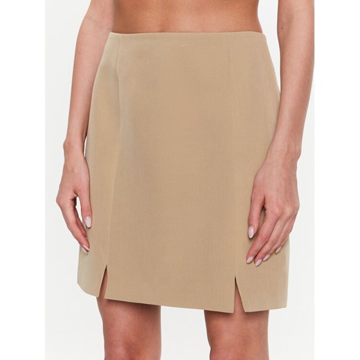Bruuns Bazaar Spódnica trapezowa Rubysue Susan BBW3001 Beżowy Regular Fit ze sklepu MODIVO w kategorii Spódnice - zdjęcie 183653147