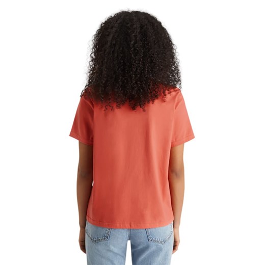 Bluzka damska SCOTCH&SODA casual z okrągłym dekoltem z krótkimi rękawami
