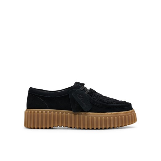 Półbuty Clarks Torhill Bee 26179110 Czarny Clarks 38 eobuwie.pl