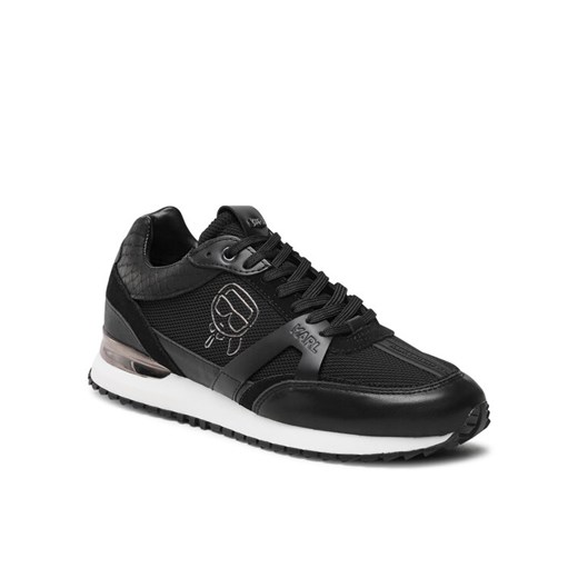 Sneakersy KARL LAGERFELD KL52931 Czarny ze sklepu eobuwie.pl w kategorii Buty sportowe męskie - zdjęcie 183658835