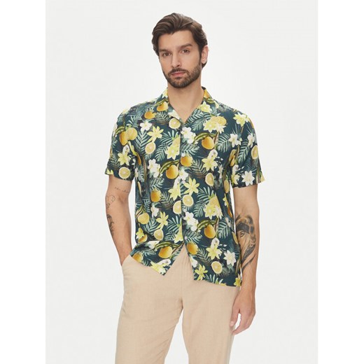 Lindbergh Koszula 30-203729 Zielony Relaxed Fit ze sklepu MODIVO w kategorii Koszule męskie - zdjęcie 183660107