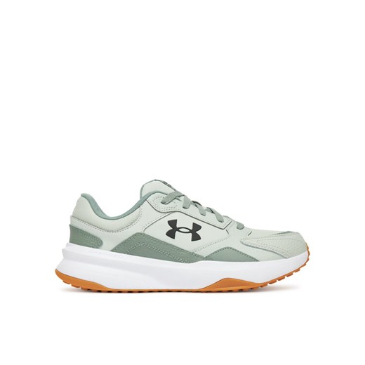 Under Armour Buty na siłownię UA Edge LTHR 3028375-378 Zielony ze sklepu MODIVO w kategorii Buty sportowe męskie - zdjęcie 183660116