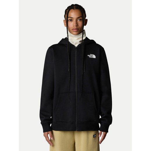 The North Face Bluza Simple Dome NF0A89EW Czarny Regular Fit ze sklepu MODIVO w kategorii Bluzy damskie - zdjęcie 183660117