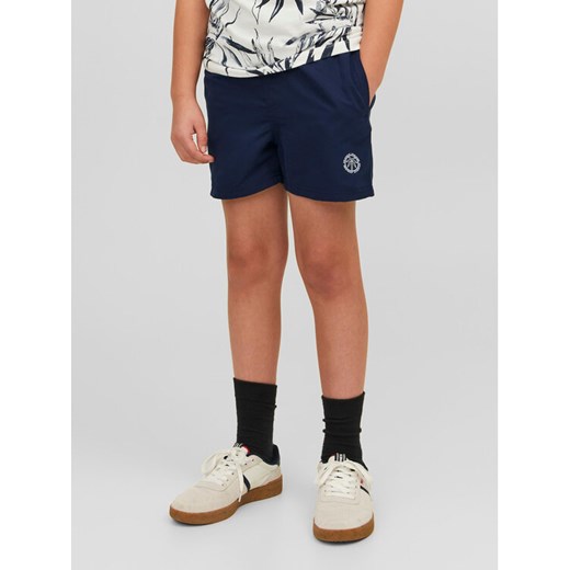 Jack&Jones Junior Szorty kąpielowe 12228535 Granatowy Regular Fit ze sklepu MODIVO w kategorii Kąpielówki chłopięce - zdjęcie 183660145