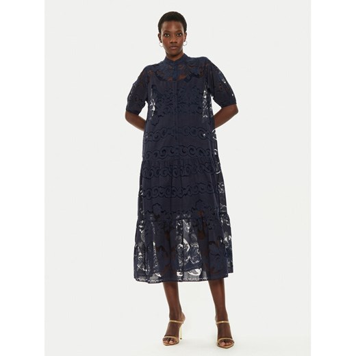 Ted Baker Sukienka koktajlowa Xativa 276253 Granatowy Regular Fit ze sklepu MODIVO w kategorii Sukienki - zdjęcie 183660268