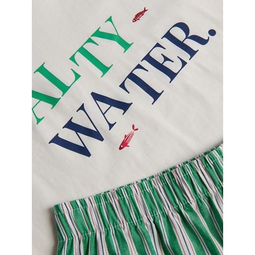 Piżama Reserved bawełniana 