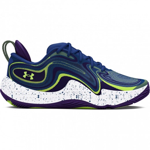 Buty do koszykówki uniseks Under Armour UA Spawn 6 Start Of Season - granatowe ze sklepu Sportstylestory.com w kategorii Buty sportowe męskie - zdjęcie 183665955
