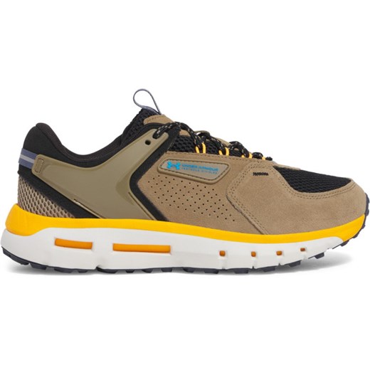 Męskie sneakersy Under Armour UA Summit Trek Suede - brązowe ze sklepu Sportstylestory.com w kategorii Buty sportowe męskie - zdjęcie 183666216
