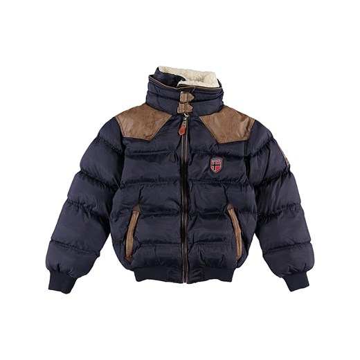 Geographical Norway Kurtka zimowa &quot;Abramovitch&quot; w kolorze granatowym ze sklepu Limango Polska w kategorii Kurtki chłopięce - zdjęcie 183666389