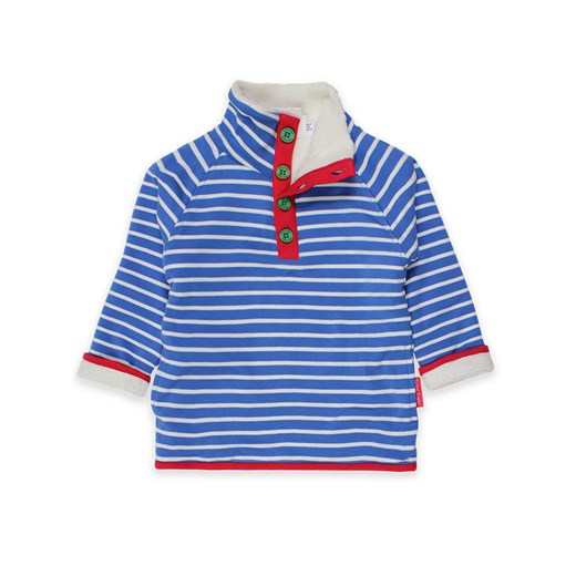 Toby Tiger Bluza polarowa w kolorze niebieskim ze sklepu Limango Polska w kategorii Bluzy dziewczęce - zdjęcie 183666487
